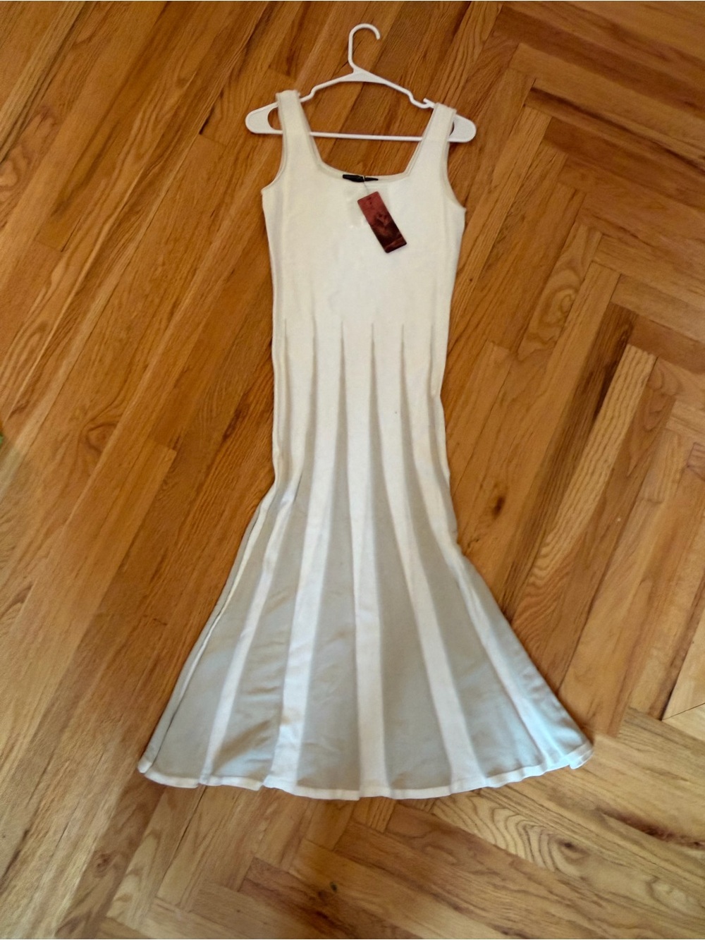 Peruvian Connection Cream Sleeveless Maxi Dress